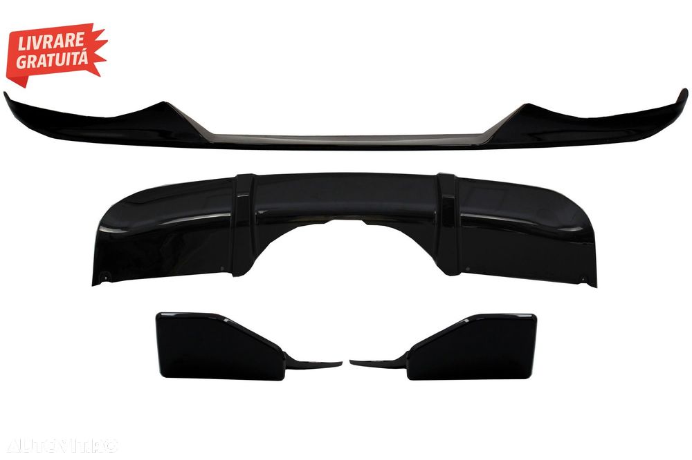 Pachet Exterior Aero Prelungire Bara Fata si Difuzor BMW X5 F15 (2014-2018) M Tech- livrare gratuita - 1