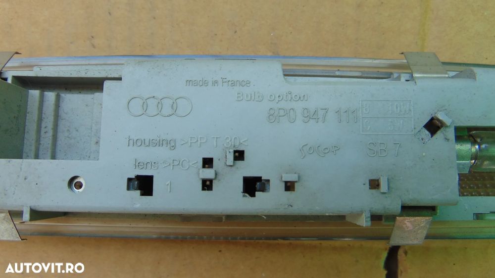 Becuri plafoniera,capac plafon Skoda Rapid an 2014 - 6