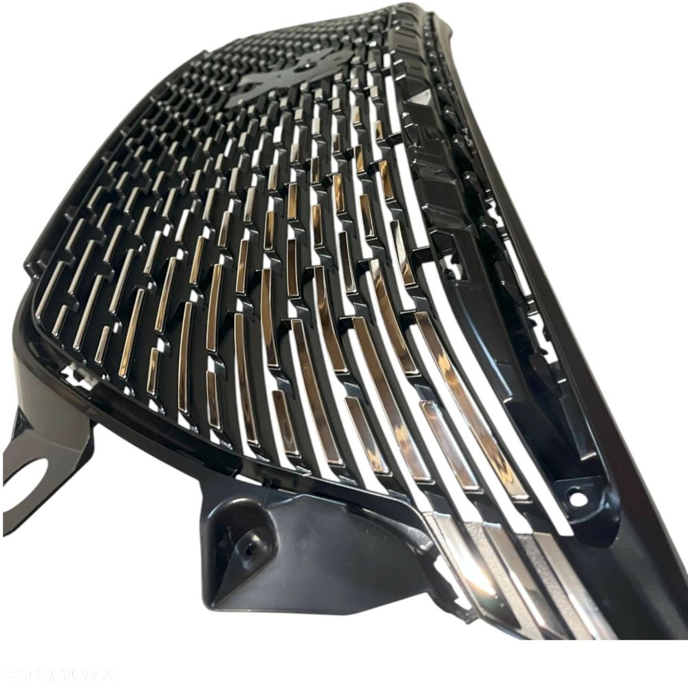 ZESTRAW PEUGEOT 2008 2019+ GRILL zderzaka chrom+KRATKA ŚRODKOWA ZDERZAKA - 6