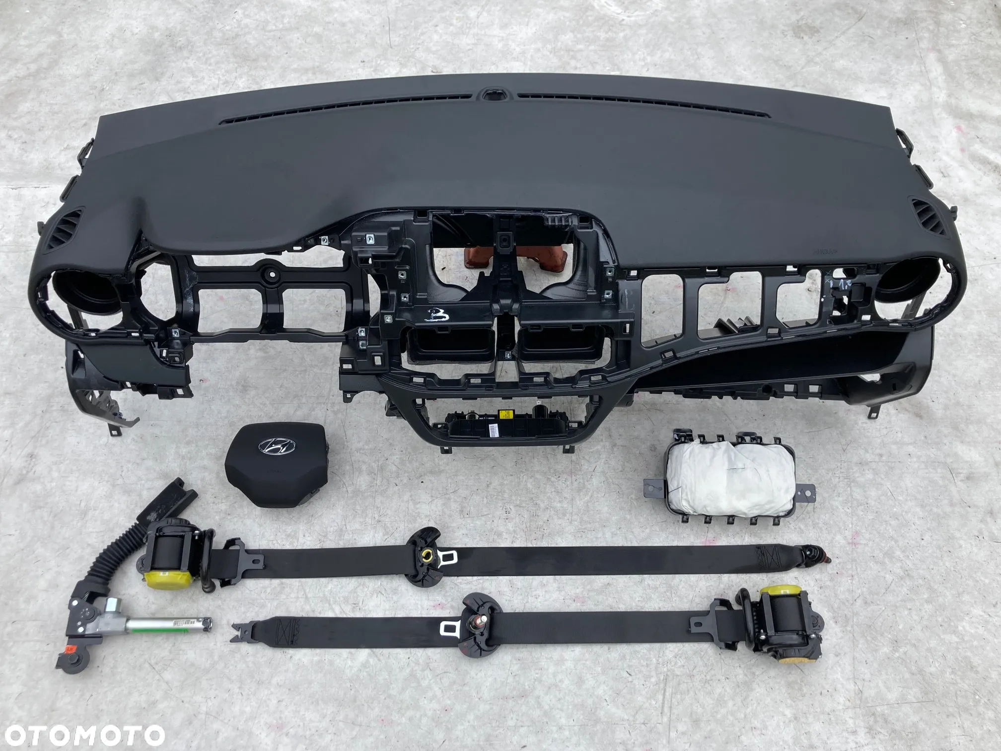 HYUNDAI I10 3 III DESKA KONSOLA KOKPIT PULPIT PÓŁKA PARAPET AIRBAG naprawa regeneracja Razw2 !!! - 4