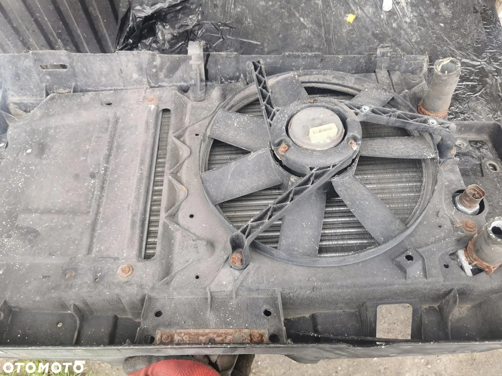 VW POLO 6N2 PAS PRZEDNI CHŁODNICA WIATRAK WYSYŁKA - 7