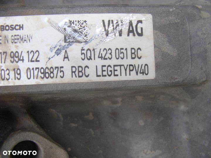 VW GOLF VII SKODA AUDI PRZEKŁADNIA MAGLOWNICA 5Q1423051BC - 3