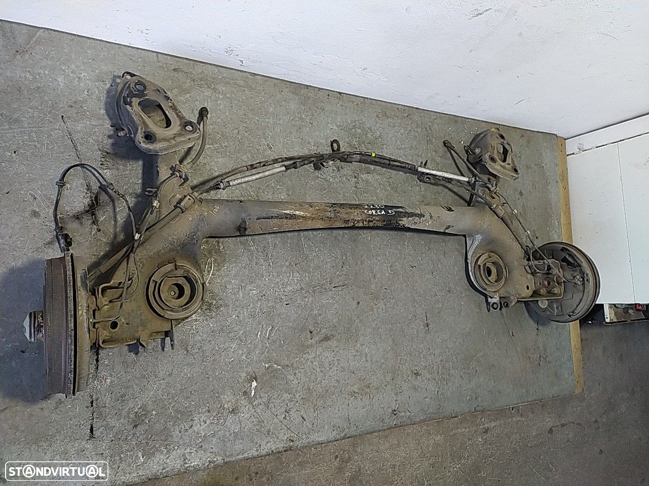 Eixo Ponte Traseiro Opel Corsa D (S07) - 5