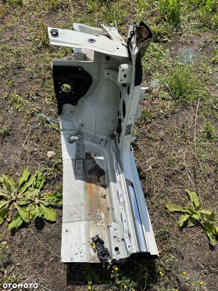 audi a1 8x 3d ćwiartka próg podłużnica słupek prawy przód strefa zgniotu - 6