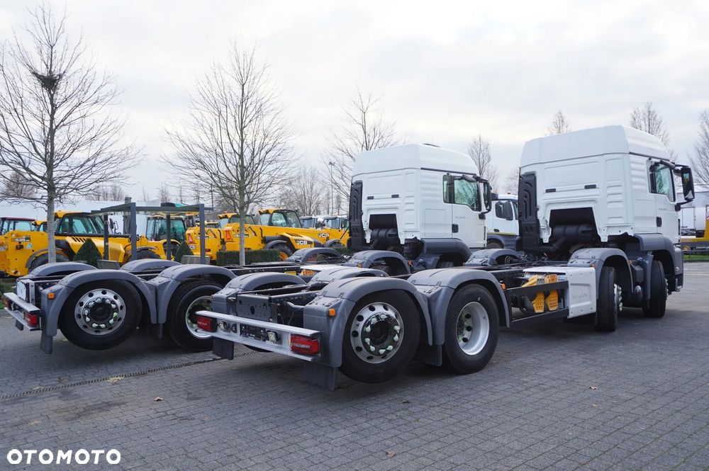 MAN TGS 35.420 8×2 / Rama 6,4 m / 3 osie skrętne / 2 sztuki - 6