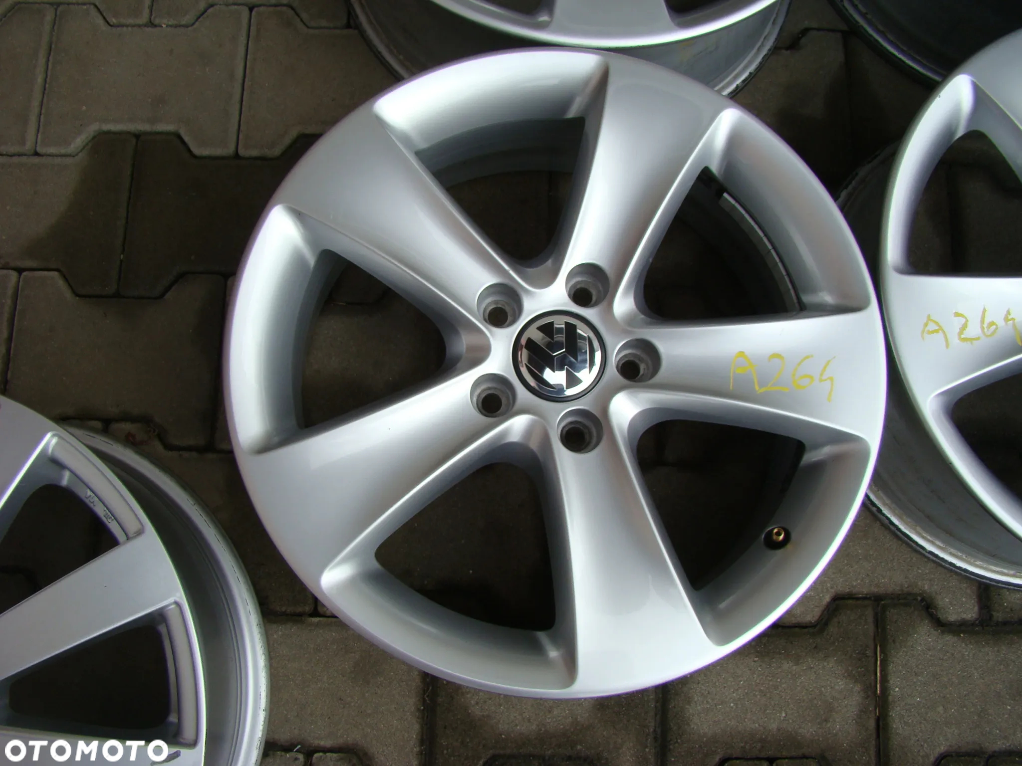 a264 5x112 VW Sharan Tiguan T-Roc Caddy Jetta Touran Golf VII VIII Passat B7 B8 6,5x17 - 4