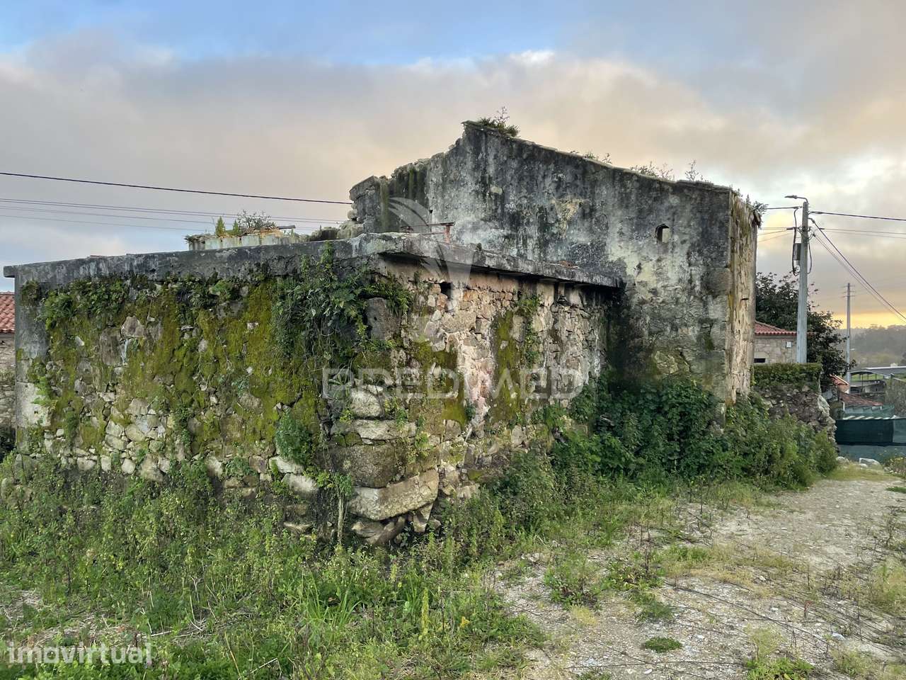 Casa Ruínas - Recuperar com 1.390m2 Terreno ( Bagunte ) - Grande imagem: 4/7
