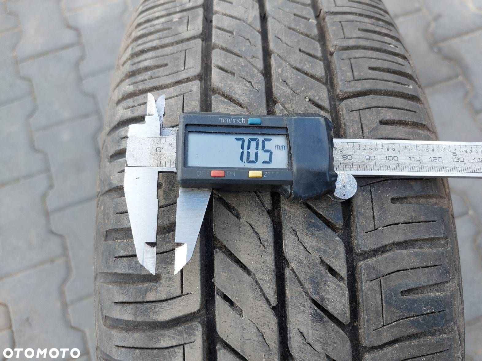 OPONA LETNIA 1 SZT 185/65R15 GOODYEAR GT3 2009r LOGAN MCV I - 7