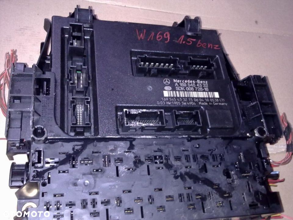 W169 W245 SKRZYNKA BSI A1695454332 5DK00872816 - 1