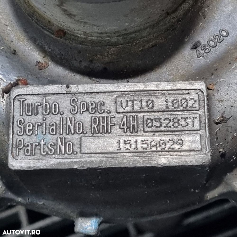 Turbo Mitsubishi L200 Facelift 2.5 Diesel 2010 - 2015 178CP 4D56 (718) 1515A029 - 4