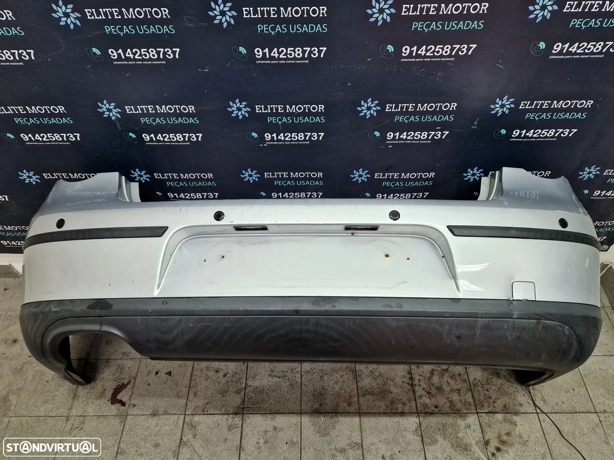 Parachoques traseiro usado VW PASSAT B6 CARRO SEDAN SENSORES - 3