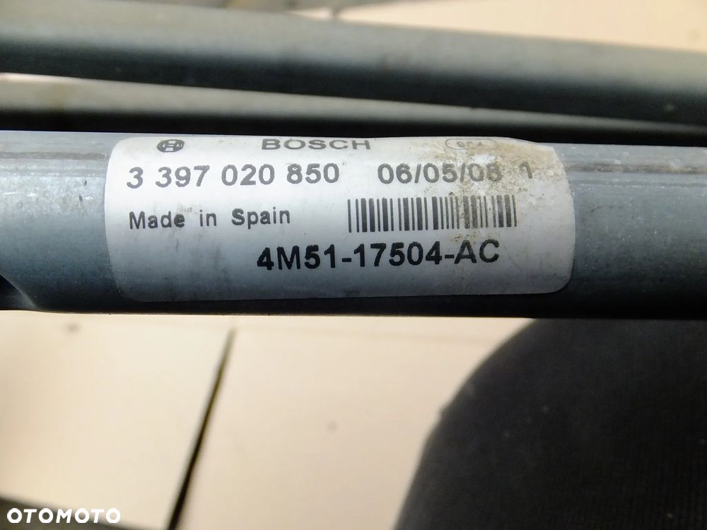 mechanizm wycieraczek przód ford focus mk2 lift 4M51-17508-AA 4M51-17504-AC - 3