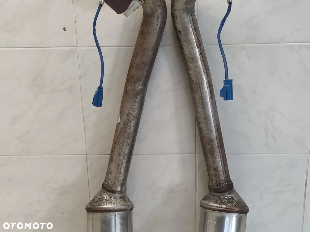 JAGUAR XJR XJ-R X351 5.0 SC KATALIZATOR RURA FILTR  SONDA LEWA PRAWA KOMPLET ORYGINAŁ - 4