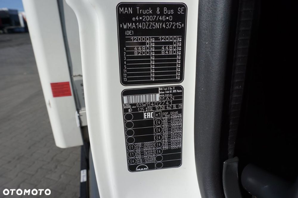 MAN TGL 12.250 4x2 BL KONTENER + WINDA * 125 000 KM * 2022 - 20