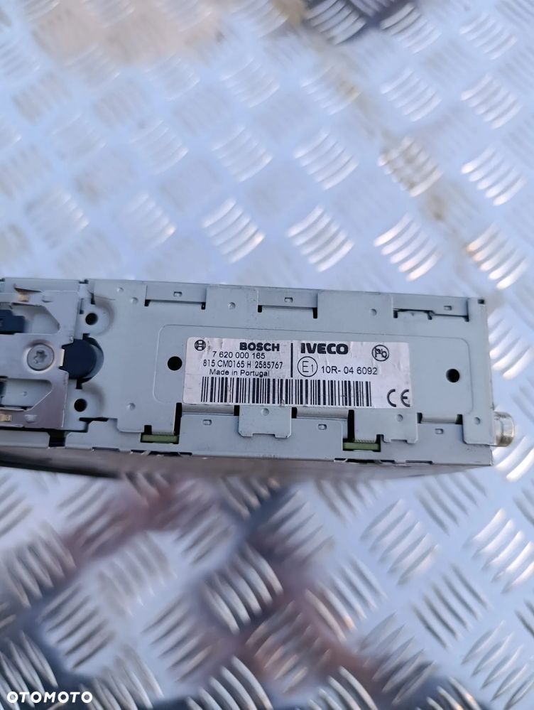 Bosch Radio IVECO Eurocargo 5801831277 7620000165 - 3