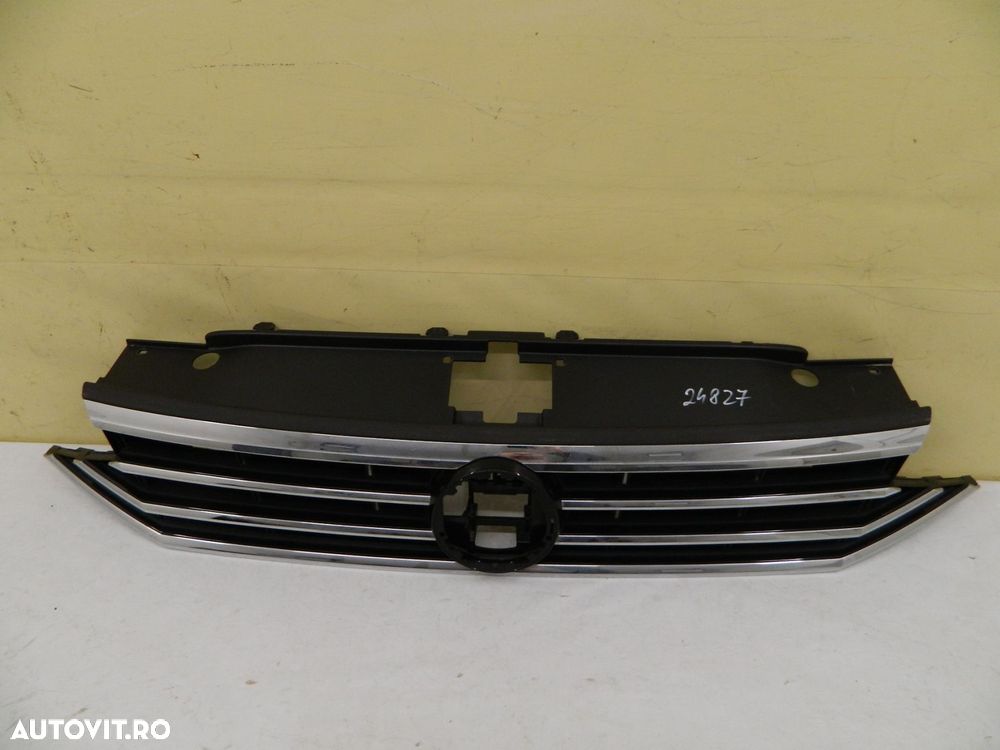 Grila radiator VW Passat B8 facelift, 2019, 2020, 2021, 2022, cod origine 3G0853653N. - 3