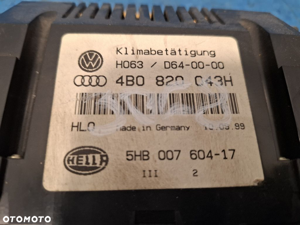 AUDI A6 C5 PANEL KLIMATYZACJI 4B0820043H - 2