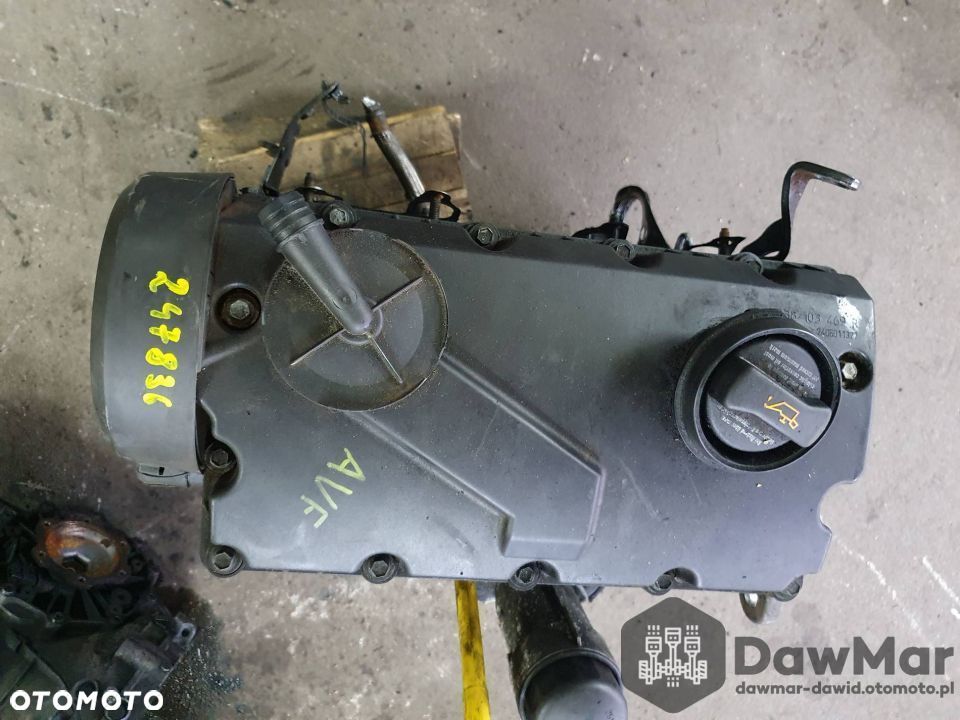 VW 1.9 TDI 130 Km AVF silnik Goły słupek silnika - 2