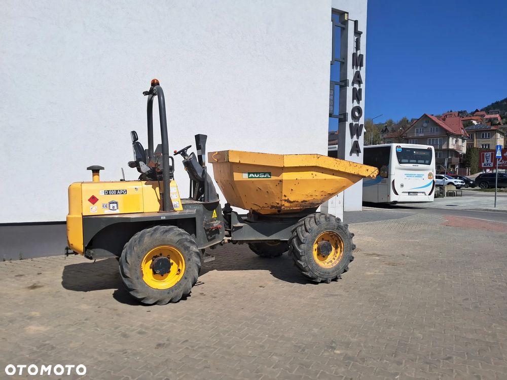 Ausa D 600 APG WOZIDŁO BUDOWLANE OBROTOWE 6 t ton kamera przód + tył ROK 2017 DEUTZ mocne 75KM oświetlenie drogowe opony PRZÓD NOWE Terex ta6 s Thwaites 6 Mecalac Wacker Neuson DW 6 9 Jcb kiper +obrót kierunkowskazy WYWROTKA DUMPER 4x4 - 11