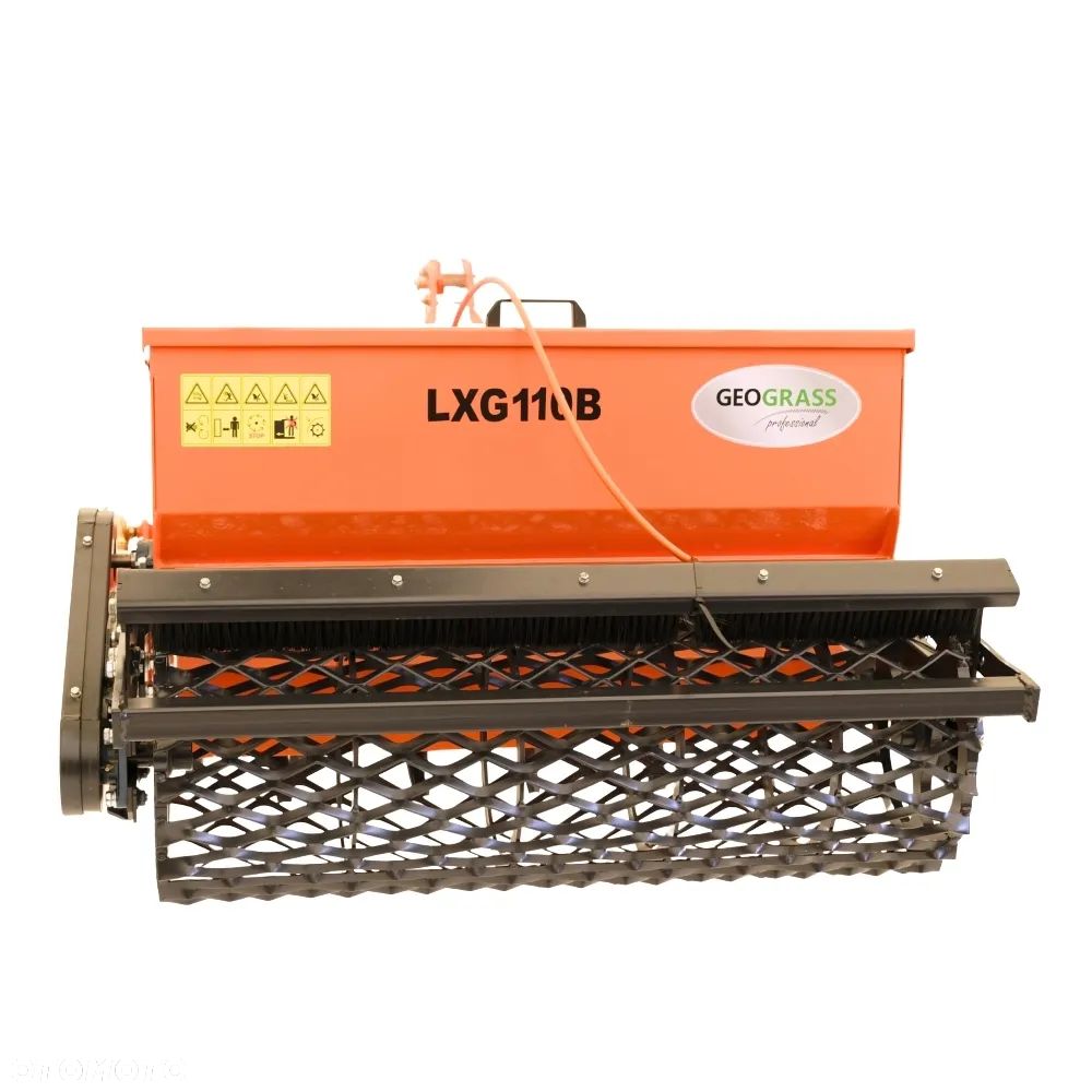 aktywna brona LXG110 + siewnik GEOGRASS brona wirnikowa Raty Transport - 4