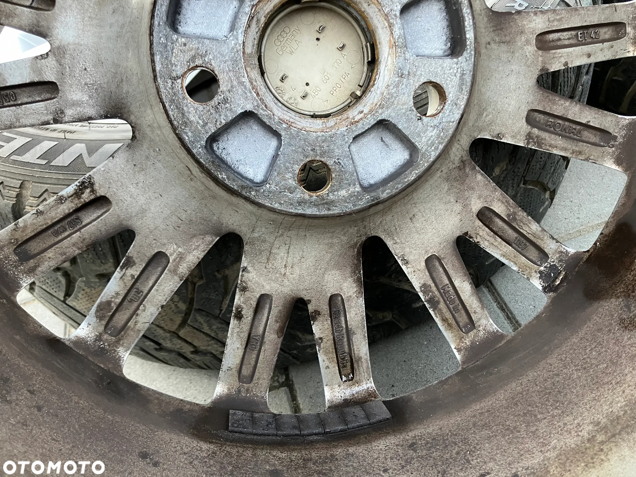 KOŁA FELGI AUDI A6 C6 A4 B7 4F0601025AC 7Jx17H2 5x112 ET42 - 8