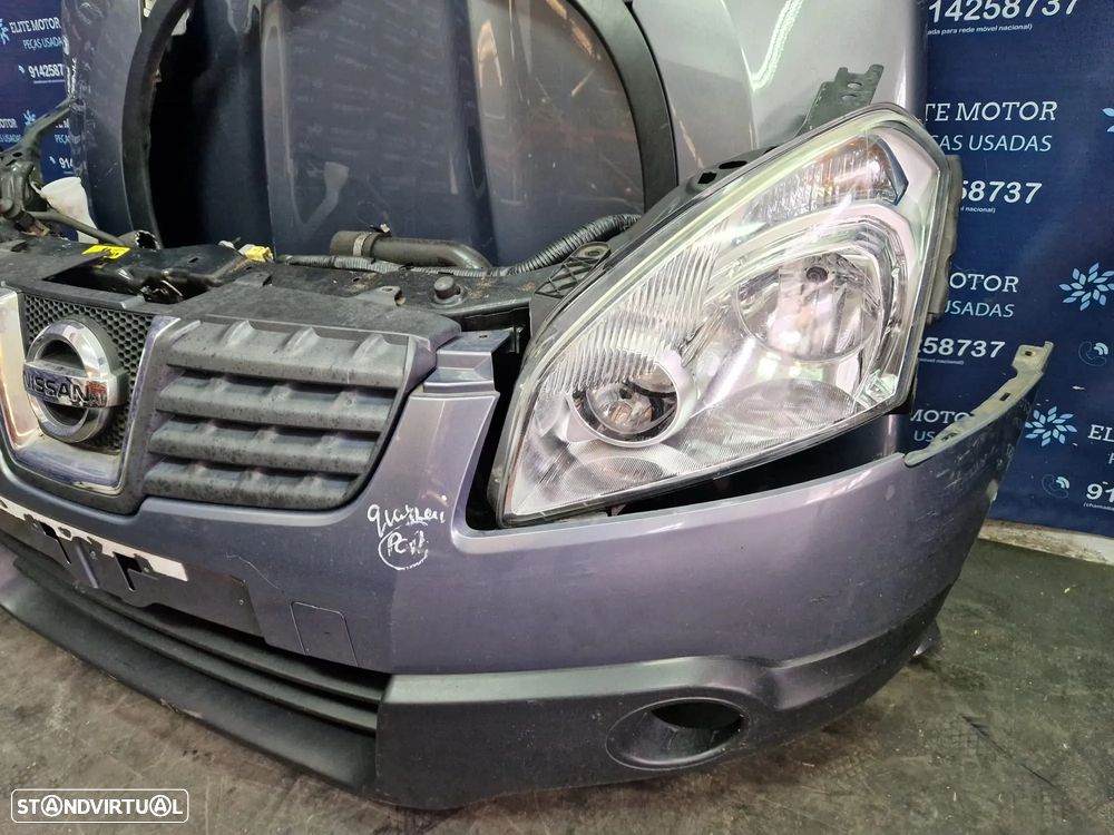 Frente completa usada NISSAN QASHQAI J10 1.5 DCI capot parachoques guardalamas oticas radiadores - 3