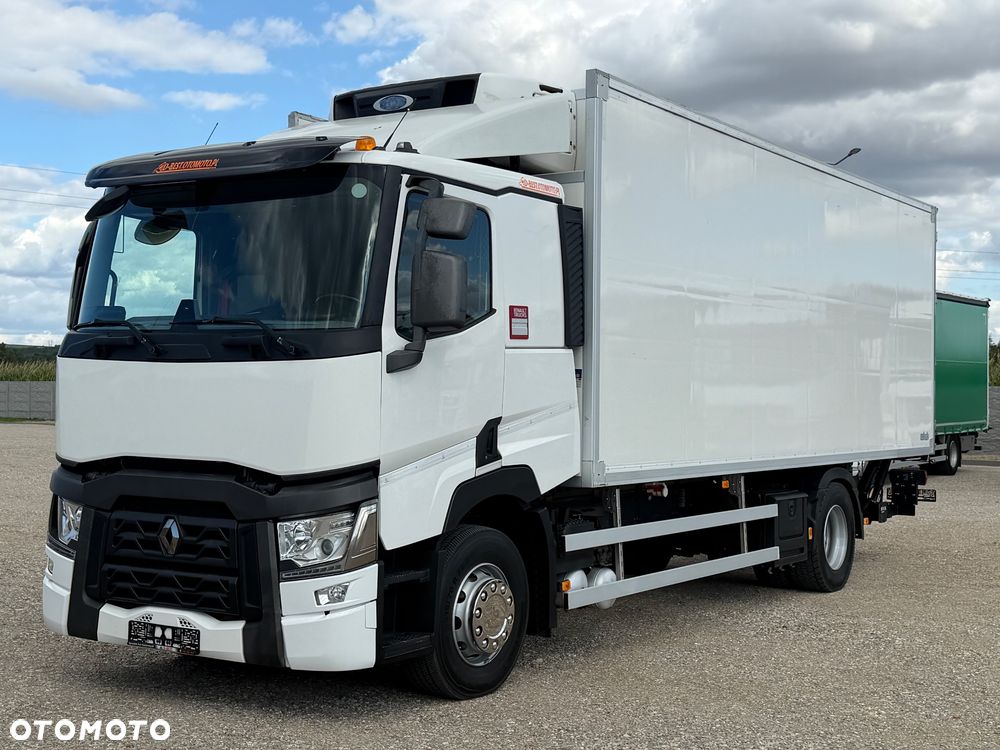 Renault T380 / CHŁODNIA / DRZWI-WINDA / 18 EUROPALET / AUTOMAT / SYPIALKA / CARRIER / 410 TYŚ KM / SPROWADZONA - 2