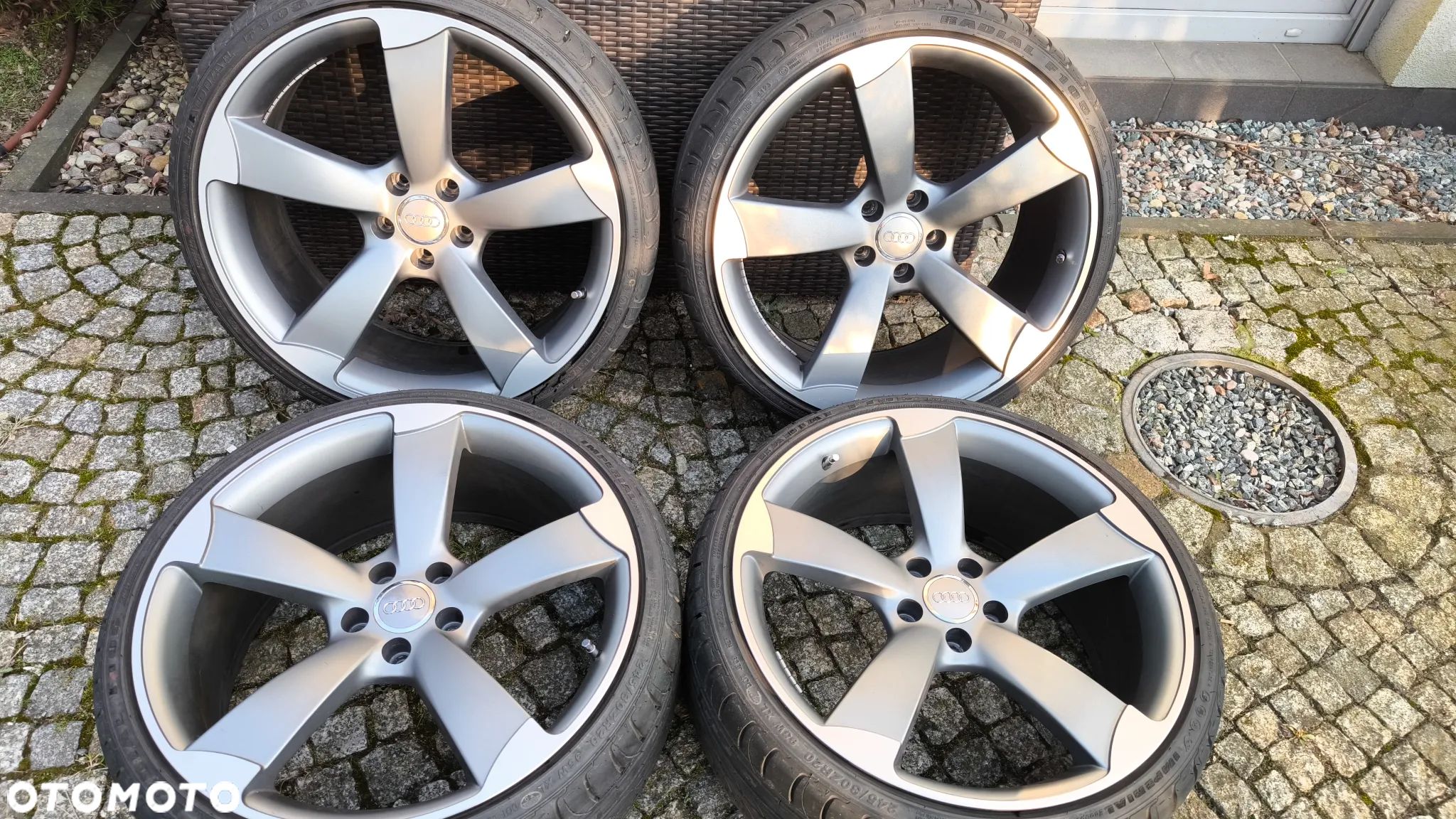 Komplet Kół Felgi Aluminiowe 20 ' Rotor Audi Lato 5x112 245/30/20 - 1