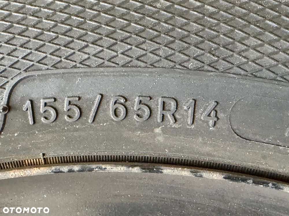 Felgi koła stalowe opony zimowe 4x100 4,5Jx14 ET39 155/65R14 - 8