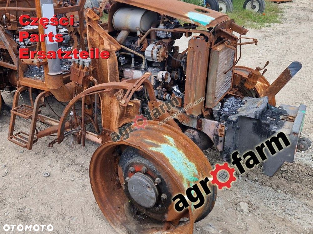 Claas Celtis 456 RX części, skrzynia biegów, most - 2