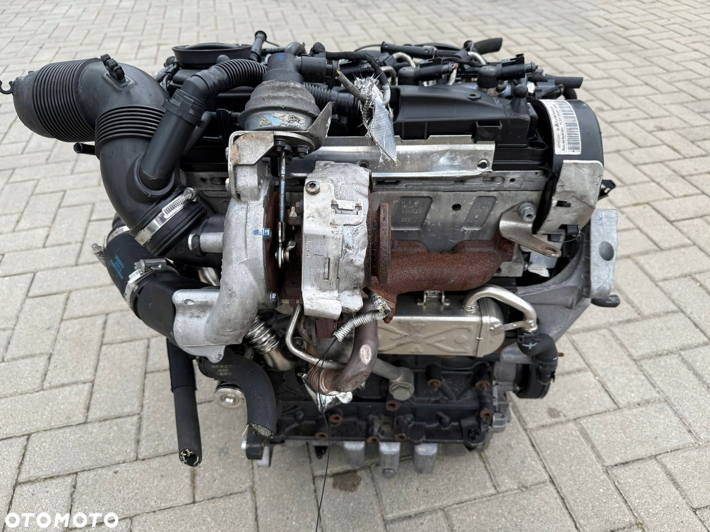 SILNIK KOMPLETNY 1.6 TDI CAY AUDI VW SEAT SKODA 158 tyś km 60DNI GWAR - 5