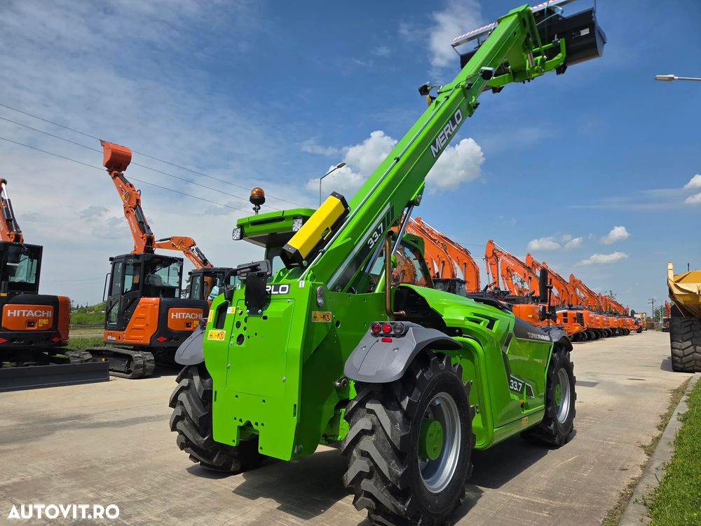 Merlo TELESCOPIC la 7m, TF33.7, 2026, NOU, Aer conditionat, cupa +furci, produs in Italia, posibilitate leasing 5 ani, garantie 1 AN, cupla rapida, transmisie 4x4x4 - 3