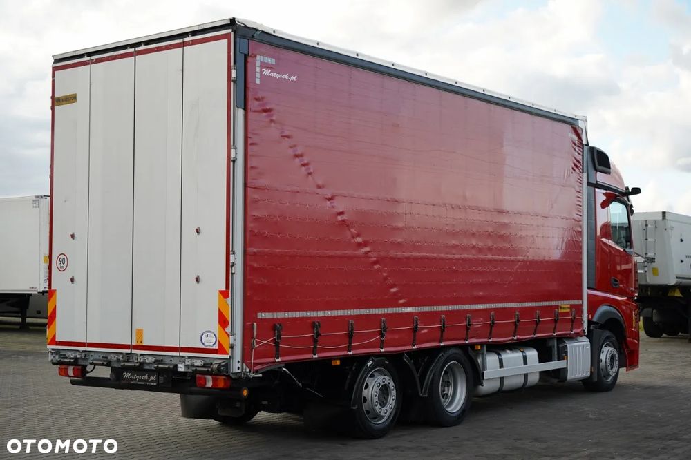 Mercedes-Benz ACTROS 2545 / FIRANKA- 7,7 M  / 6x2 / OŚ PODNOSZONA / BIG SPACE / WIELTON / 2021 - 5