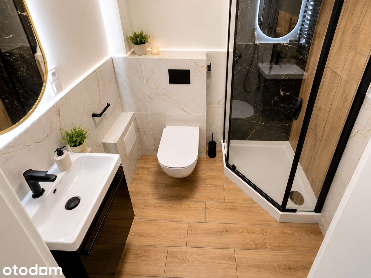 M3 gotowe do zamieszkania - 46 m² - parter - balkon - Chwałowice