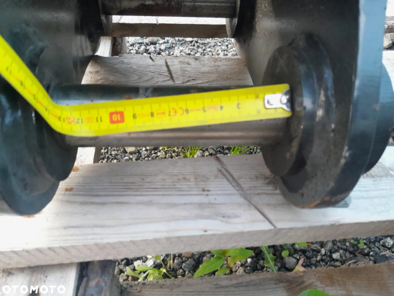 Zrywak pazur ząb kieł do kamieni korzeni do koparki sworznie fi40mm. Haner NOWY - 7
