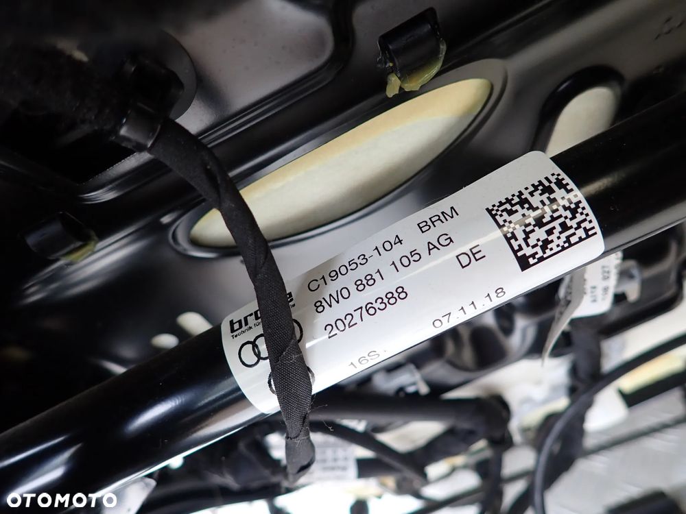FOTEL PRZEDNI PRAWY / LEWY AUDI A4 B9 SKÓRA 8W0881105AG - 9