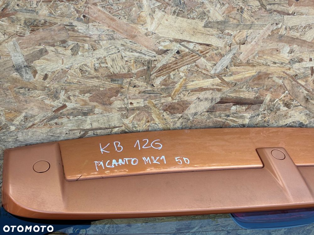 KIA PICANTO MK1 I KOD LAK.03 KLAPA BAGAŻNIKA KLAPA TYŁ KOMPLET - 3