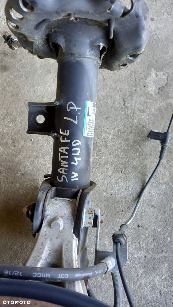 LEWA ZWROTNICA LEWY MCPERSON HYUNDAI SANTA FE IV AMORTYZATOR 54650-S1600 - 2