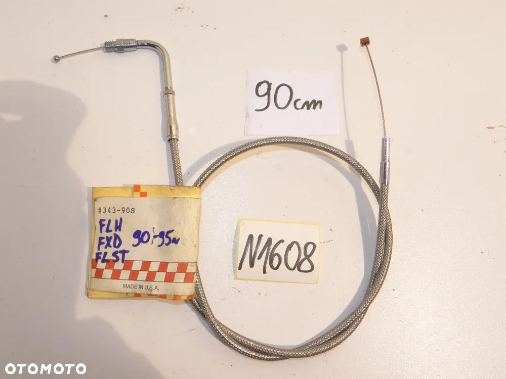 Harley Davidson Electra Dyna Softail 90-95r Linka gazu otwierająca N1608 - 7