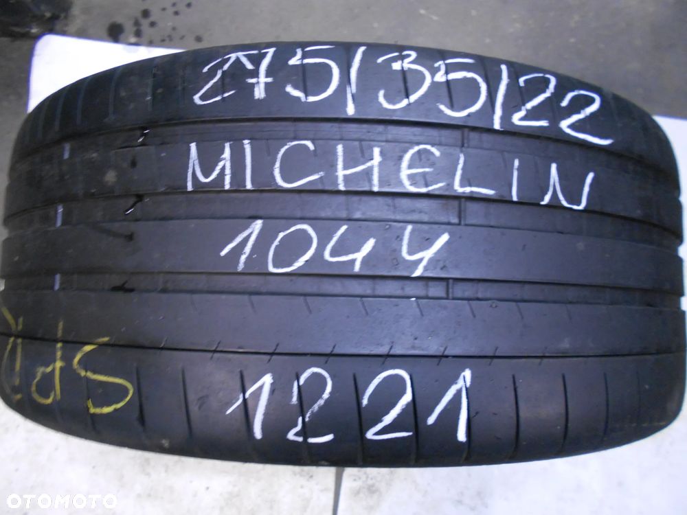 OPONA POJEDYNKA 275/35R22 MICHELIN PILOT SUPER SPORT DOT 1221 6MM - 1