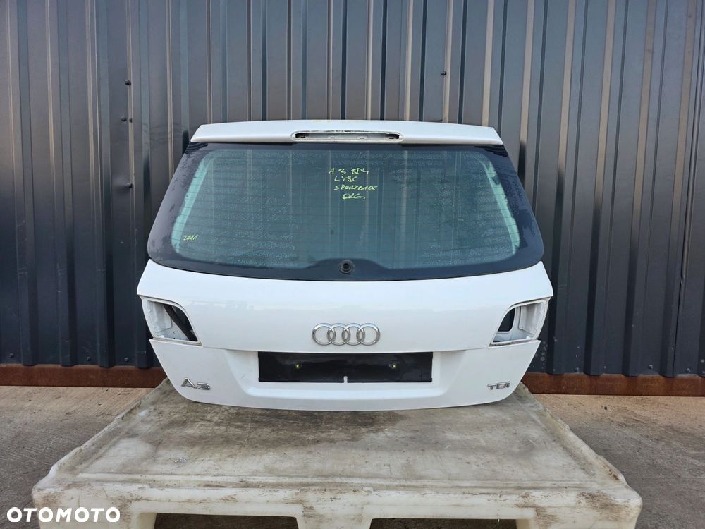 KLAPA TYŁ AUDI A3 8P 5-DRZWI SPORTBACK LY9C ORYGINAŁ 2004-2011 ! - 2