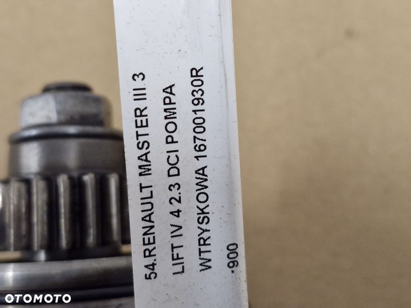 RENAULT MASTER III 3 LIFT IV 4 2.3 DCI POMPA WTRYSKOWA 167001930R - 8