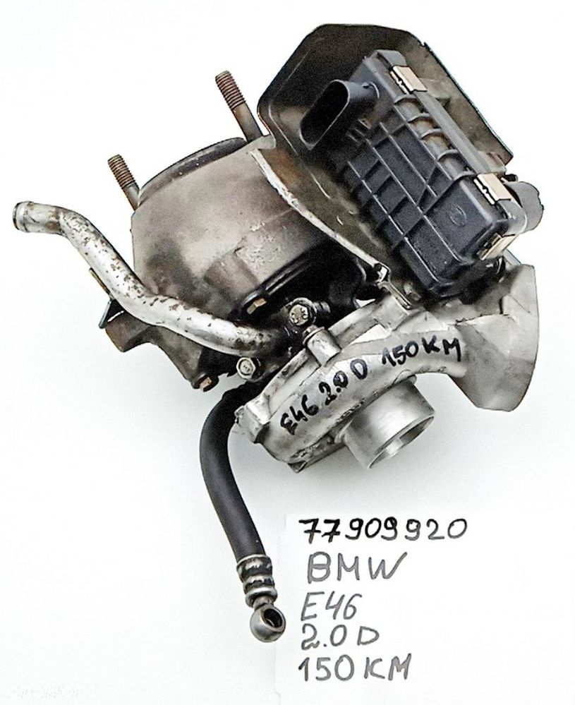 TURBINA 2.0 D 150KM BMW E46 77909920 - 1