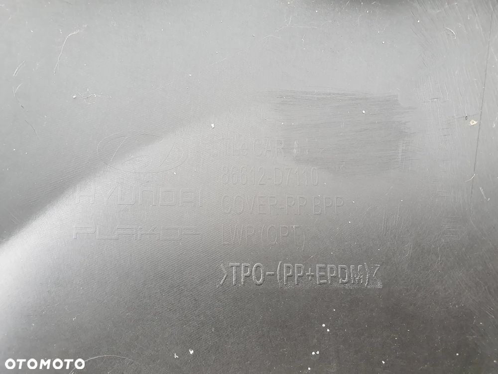 HYUNDAI TUCSON 3 III DOKŁADKA ZDERZAKA SPOJLER TYŁ 86612D7110 - 7