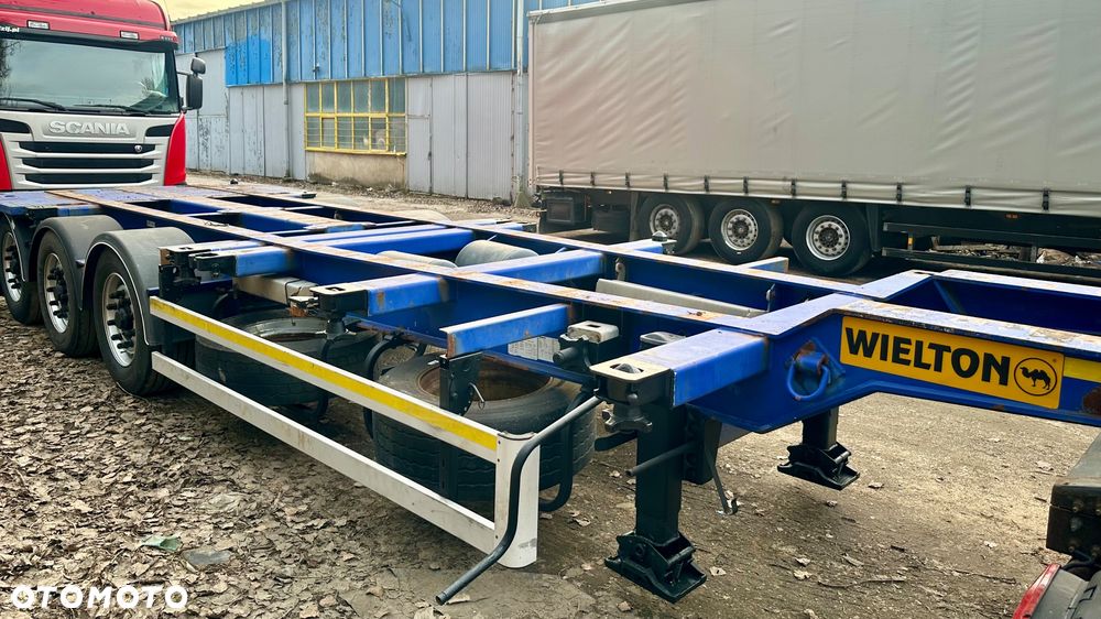 Wielton NS-34PT ROZSUWANA BPW OŚ PODNOSZONA 1x20 2x20 1x35 1x40 1x45 Waga:5990kg 2009r - 5