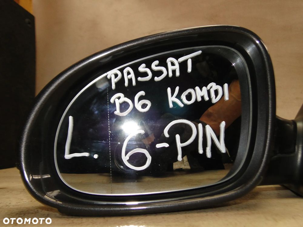 VW PASSAT B6 LUSTERKO LEWE 6 PIN EUROPA - 2