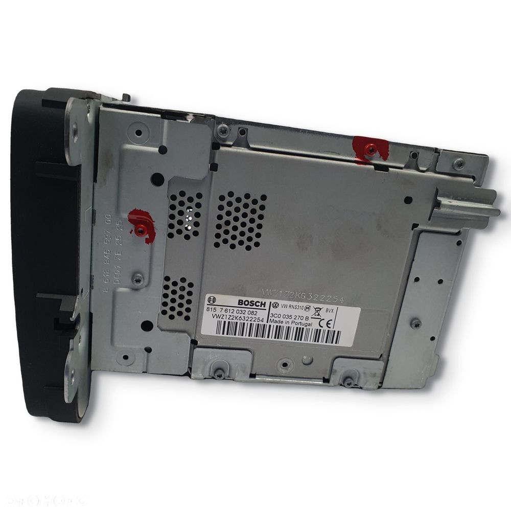 RADIO CD RADIOODTWARZACZ NAWIGACJA NAVI Golf VI Passat B6 CC 3C0035270B - 12