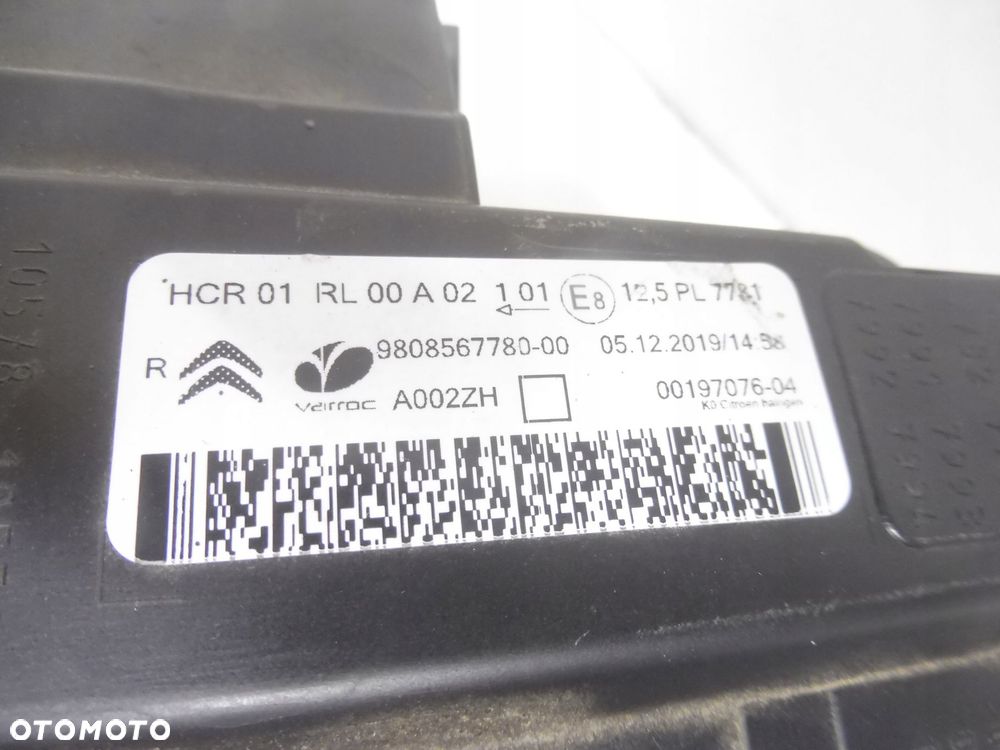 citroen jumpy 3 iii lampa lewa nm 9808567780 - 3