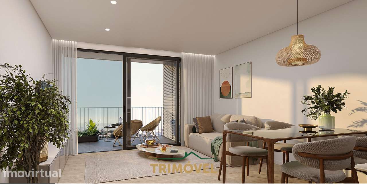 Apartamento T1+1 NOVO em São João da Madeira - Grande imagem: 3/25