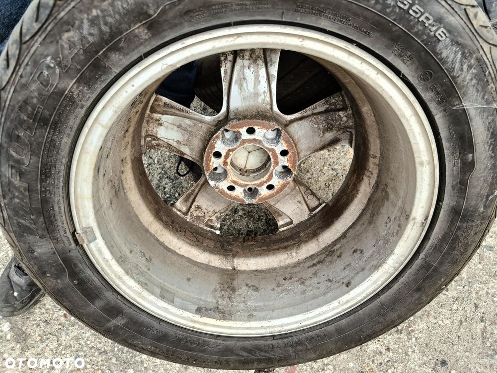 MERCEDES W211 VITO KOŁA Felgi Aluminiowe Opony letnie 5X112 16 Oryginał - 36